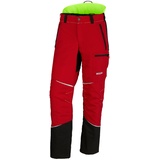 KOX Schnittschutzhose Mistral 3.0 Rot/Gelb - 54