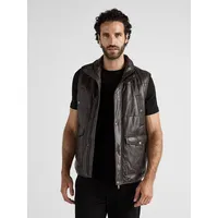 JCC Lederweste 3102169 in dunkelbraun | Gr.: 54