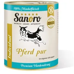 Sanoro Pures Muskelfleisch vom Pferd 6x800g