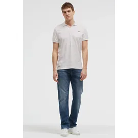 Camp David Poloshirt CAMP DAVID, Herren, Gr. M, weiß, Web, Material: 100% Baumwolle, bedruckt, regular fit normal, V-Ausschnitt, eingesetzt Bündchen, Shirts, mit Seitenschlitze