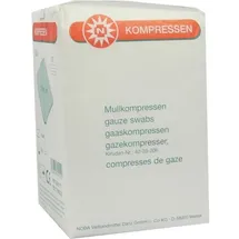 NOBAMED Mullkompressen 10x10 cm unsteril 12fach