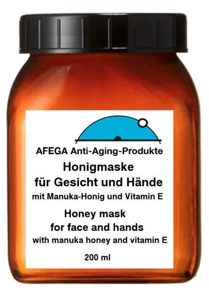 Ausverkauf: AFEGA® Honig-Maske für Gesicht und Hände (200 ml)