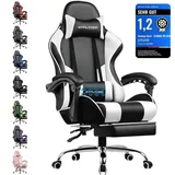 GTPLAYER Kunstleder Weiß