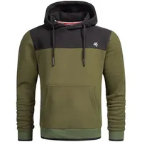 Alessandro Salvarini Kapuzenpullover AS-312 in Olive | Gr.: L