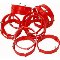 Kopp 357101500 Putzausgleichsring, für Ø60mm UP-Schalterdose, rot, Profi-Pack: 15