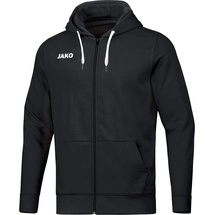 Jako Kinder Kapuzenjacke Base, schwarz, 128,