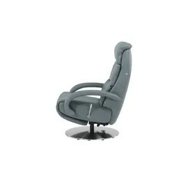 Hukla Relaxsessel Florian Leder 73 x 109 x 91 cm Grau mit Relax-Funktion