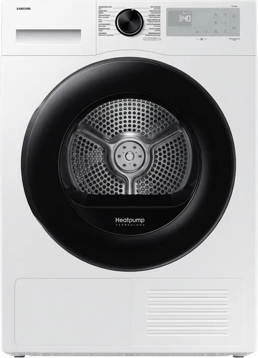 Samsung DV9UDG52A0AH - Wäschetrockner - 9 kg Energieeffizienzklasse A+++ Freistehend Weiß