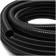 Wiltec Teichschlauch 25 m Spiralschlauch 50 mm schwarz
