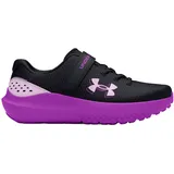 Under Armour Surge 4 AC Laufschuhe Mädchen 002 black/lavish/salt purple 27.5