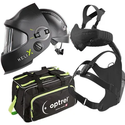 'Optrel®' Ready to weld package HELIX quattro + swiss air (4600.150)