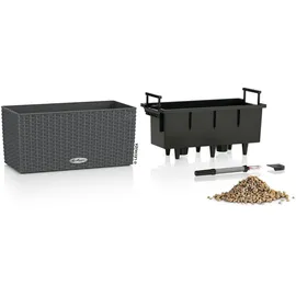 LECHUZA Balconera Cottage 40 40 x 19 x 19 cm Granit