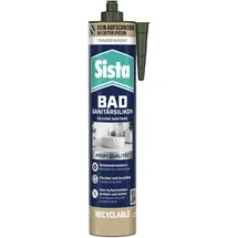 Sista Bad Sanitärsilikon 280 ml Transparent