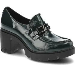 Grüne Halbschuhe Lemar Bequeme Lederschuhe, 36