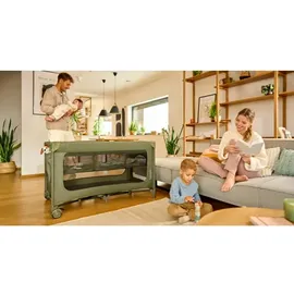lionelo JASMIN EASY FOLD Reisebett, Green Olive