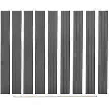 vidaXL Zaunlatte 170 x 2740 cm Grau/WPC