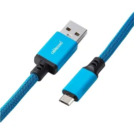 CableMod Pro Coiled Keyboard Cable Micro-USB B Blau