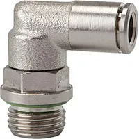 Riegler L-Steckverschraubung »metallica«, drehbar, G 1/4 a., Schlauch- Ø4