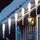 FHS International LED Eiszapfenlichterkette 6 m Transparent