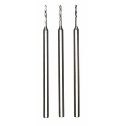 Proxxon 28852 Mikro-Spiralbohrer (HSS-Stahl), 0,8 mm, 3 Stück