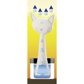 Maximex WENKO Luftbefeuchter Katzenfamilie Keramik Diffuser Humidifier Raum Luft - Bunt