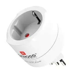 SKROSS Europa / Schweiz / Italien / Brasilien Reiseadapter 1.500272-E