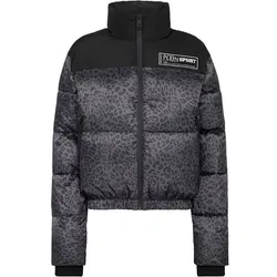 PLEIN SPORT Jacke LEOPARD, Schwarz, L
