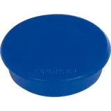 Franken Haftmagnet Magnete blau, Kunststoff Ø 2,4 x 0,63 cm, 10 St.