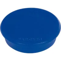 Franken Haftmagnet Magnete blau, Kunststoff Ø 2,4 x 0,63 cm, 10 St.
