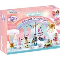 PLAYMOBIL | Prinzessinnen Adventskalender | Weihnachtsfest unter dem Regenbogen | Adventszeit voller Überraschungen | Spielspaß für Kinder ab 4 Jahren | 71348