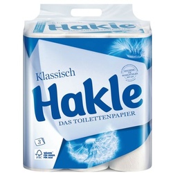 Hakle Toilettenpapier »Klassisch« 3-lagig - 24 Rollen schwarz