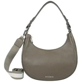 Bogner Melene Hobo Schultertasche Leder Brown