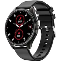 Bea-fon 402 Smartwatch Rund IP67 (dunkel-metallic)