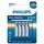 Philips ExtremeLife+ AAA 4 St.