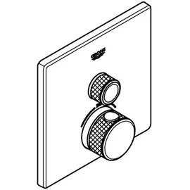 Grohe Grohtherm SmartControl Thermostat mit 1 Absperrventil