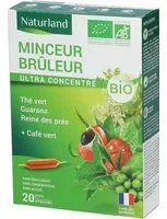 Naturland MINCEUR BRÛLEUR Ampoule(S) Buvable(S) 20x10 ml