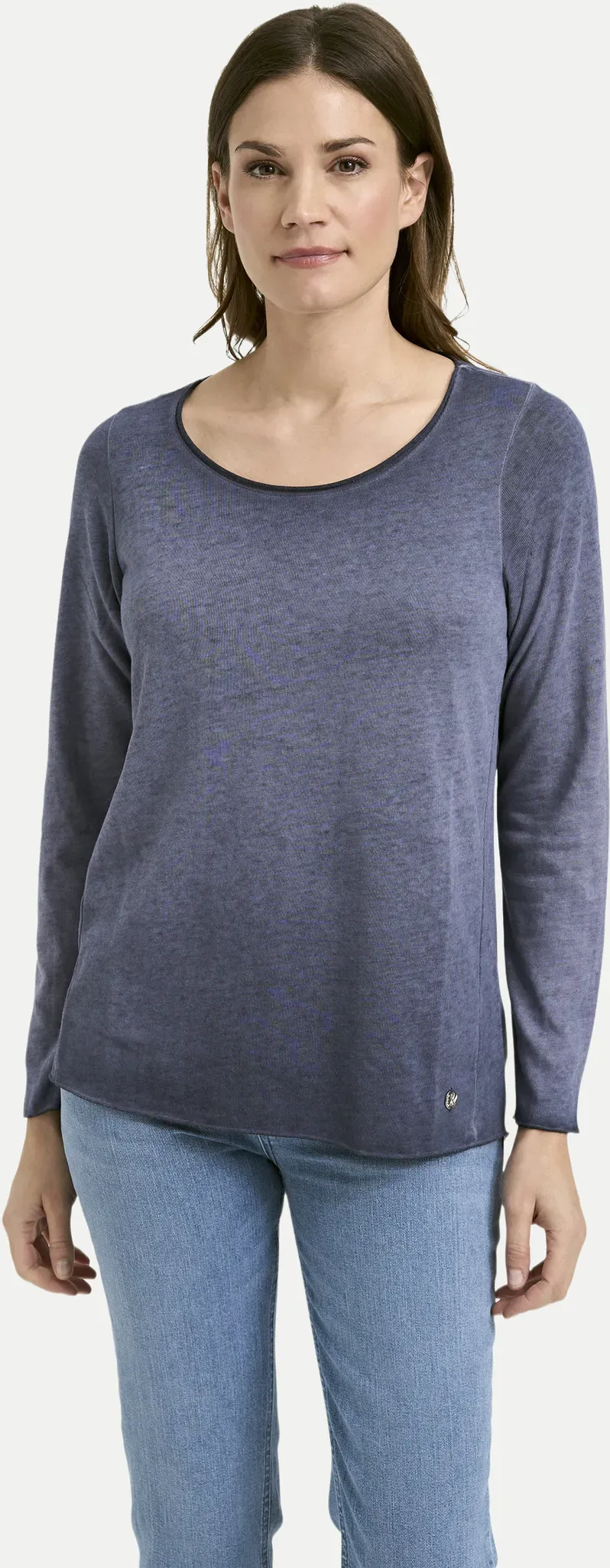 Basic Pullover Blau XS