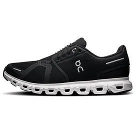 On Cloud 6 Herren Wide Black / White 42,5