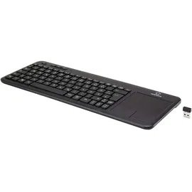Renkforce Funk-Tastatur mit Touchpad schwarz