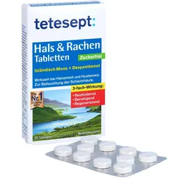 Merz Tetesept Hals & Rachen Tabletten zuckerfrei