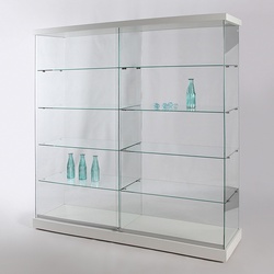 Design Stand Vitrine mit Glasfachböden Dialog DLG-9E