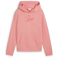 Puma Essentials Script French Terry Hoodie Mädchen 18 pink fruit 140