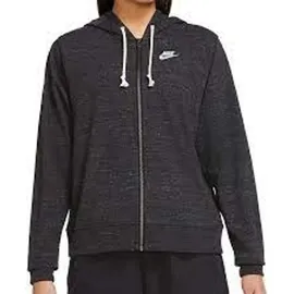 Nike Gym Vintage Kapuze, in Schwarz - Schwarz,Weiß - XL