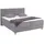 Home Affaire Boxbett HOME AFFAIRE "Lonrai", grau, B:188cm L:207cm, Komplettbetten, in H2,H3 & H4 und XXL - Überlänge 220cm wählbar, inkl. Topper