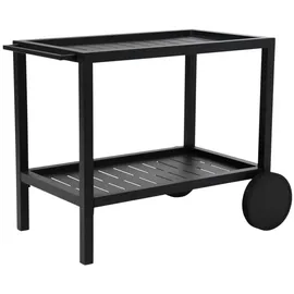 Brafab Servierwagen Belfort Aluminium Schwarz