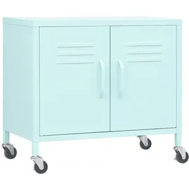 vidaXL Aktenschrank 60x35x56 cm Mintgrün