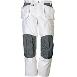 Herren-Bundhose 100121 weiß, Größe C38 - weiß - C38