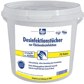Dr. Becher Desinfektionstücher für Flächendesinfektion Refill 2 x 70 Tücher