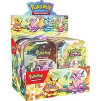 Pokémon Prismatische Entwicklungen Mini Tin Display 8,5 Deutsch