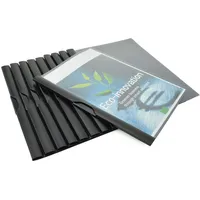 Rapesco Klemmmappe A4 Schwarz 10 St.